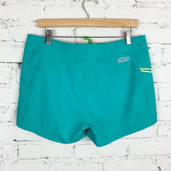 Stio CFS Teal Blue Swim Board Shorts Quick-Dry Athletic Outdoor 10 - Picture 4 of 11